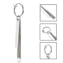 Load image into Gallery viewer, Pendientes Mujer Moda 2018 Korean Fashion Jewelry Geometric Long Tassel Stud Earrings For Women Brincos Kpop Earrings Men